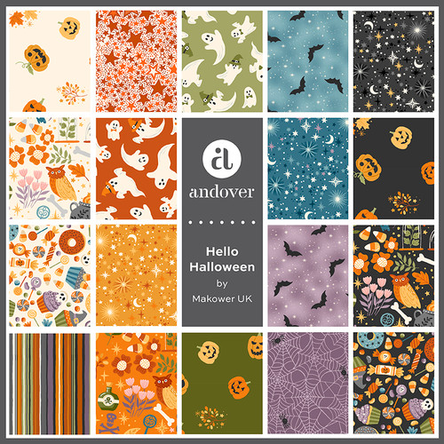 Hello Halloween - 10 Yard Bolt Case Pack - 24 Bolts Each