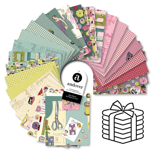 Sew Retro - Fat Quarter Bundle - 27 Cuts Each
