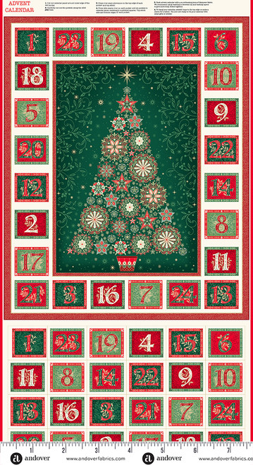 Good Tidings by Makower UK Advent Multi
