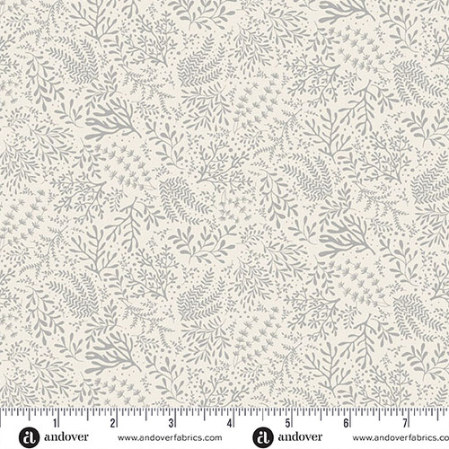 Driftwood by Makower UK Seagrass Grey