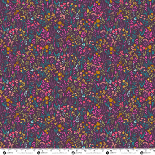 Petite Bijoux by Makower UK Meadow Purple
