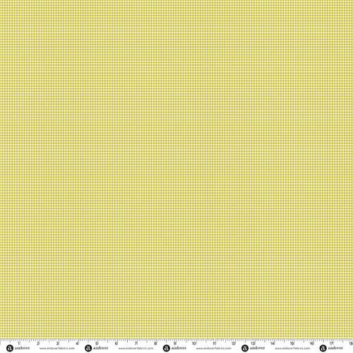 Sew Retro by Makower UK Gingham Yellow