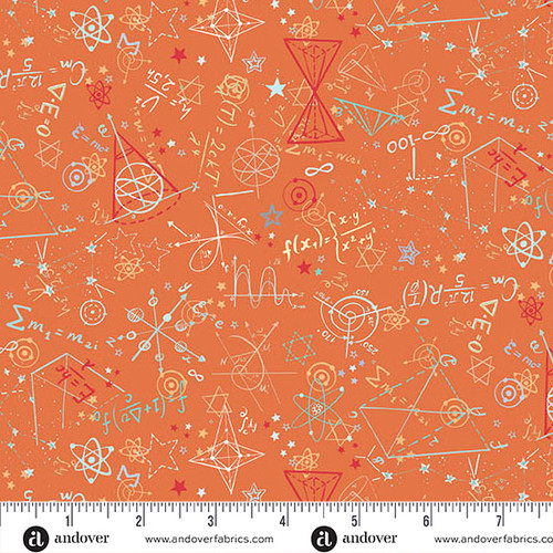 Orbit by Makower UK Formula Orange