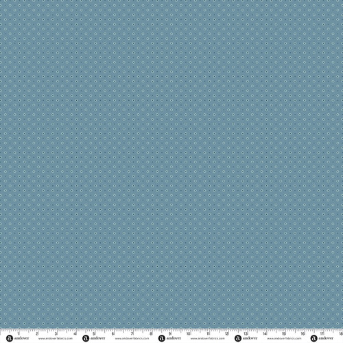 Wildwood by Makower UK Daisy Blue