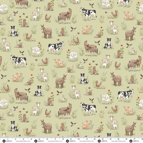 Smallholding by Makower UK Animals Green