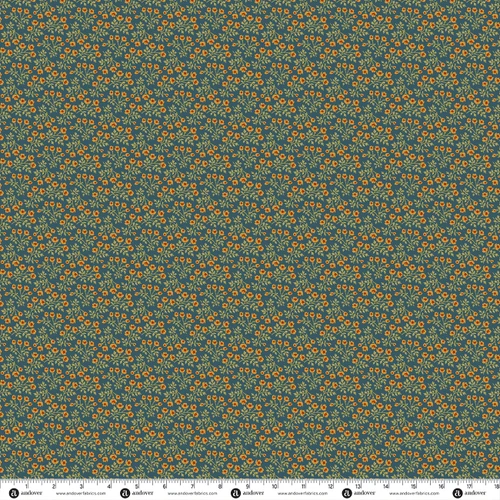 Autumn Tapestry by Renee Nanneman Meadowdrift Dusty Indigo