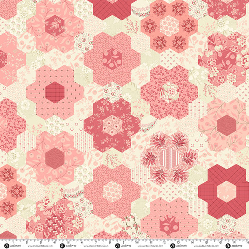 Grandmas Flower Garden by Laundry Basket Quilts Primrose