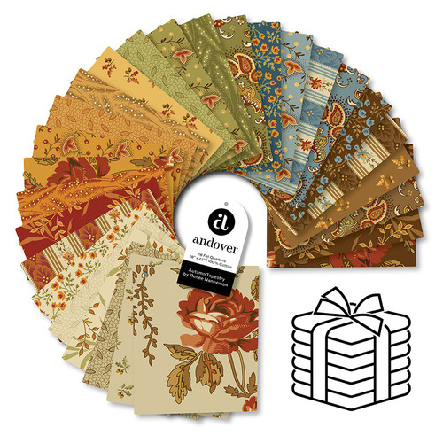 Autumn Tapestry - Fat Quarter Bundle - 28 Cuts Each