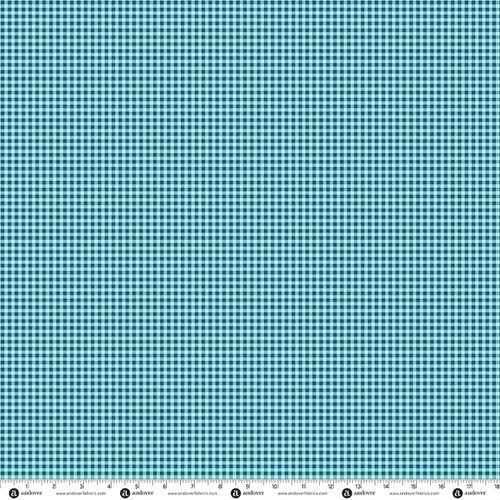 Merry Little Things by KP Creates Bitty Gingham Midnight Frost