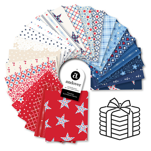 Freedom - Fat Quarter Bundle - 24 Cuts Each