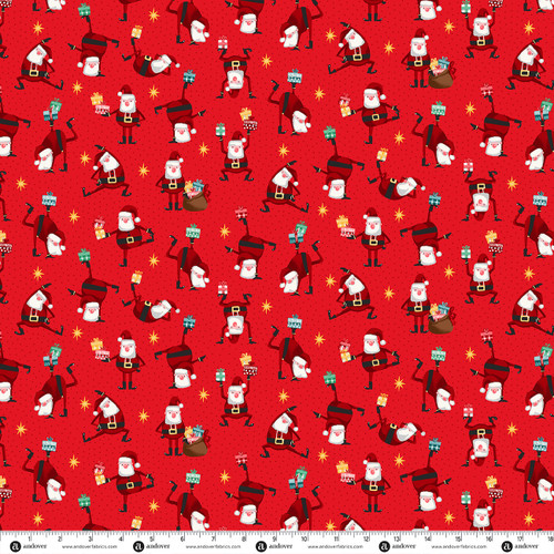 Ready Set Santa by Makower UK Merry Delivery Red