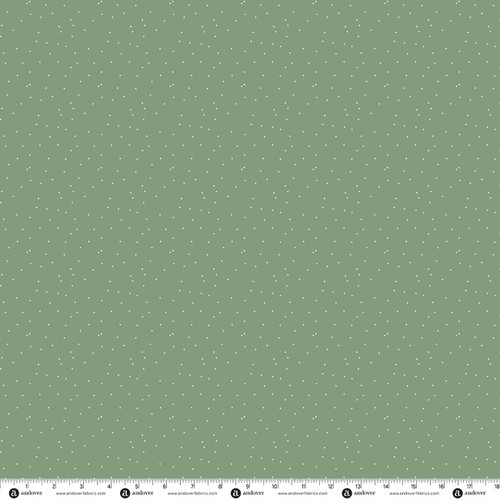 Gooseberry and Garland by The Quilted Cow Bellagia Dot Mistletoe