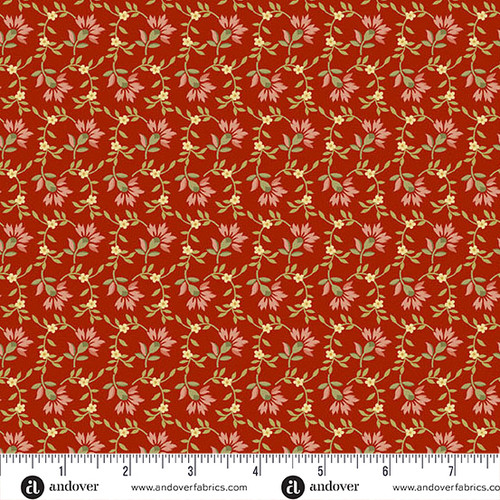 Farmer's Daughter by Laundry Basket Quilts Sweet Clover Red Rose