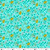 Menagerie by Alison Glass Turtle Light Aqua