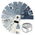 Indigo - 2.5 Inch Strip Roll - 40 Cuts Each