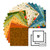 Harvest Home - 5 Inch Square - 42 Cuts Each