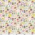 Sew Retro by Makower UK Notions Cream