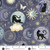 Charmed by Makower UK Twilight  Blue