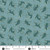 Charmed by Makower UK Whiskers Teal