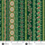 Adorn by Makower UK Garland Stripe Green
