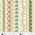 Adorn by Makower UK Garland Stripe Cream