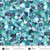 Orbit by Makower UK Countdown Blue