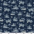 Indigo by Makower UK Sanctuary Dark Blue