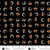 Nightfall by Andover Fabrics Flower Moon Black