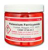 Potassium hexacyanidoferrate(III),  CAS Number: 13746-66-2, K3Fe(CN)6