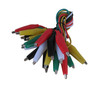 Jumper wires, Test lead set with Alligator Clips, Set of 10 wires, 5 Colors