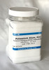 Potassium alum is commonly used in water purification, leather tanning, dyeing, fireproof textiles, and as a component of baking powder. It also has cosmetic uses as a deodorant, as an aftershave treatment and as a styptic for minor bleeding from shaving.