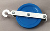 Single Pulley, 50mm, Blue color with Aluminum Frame