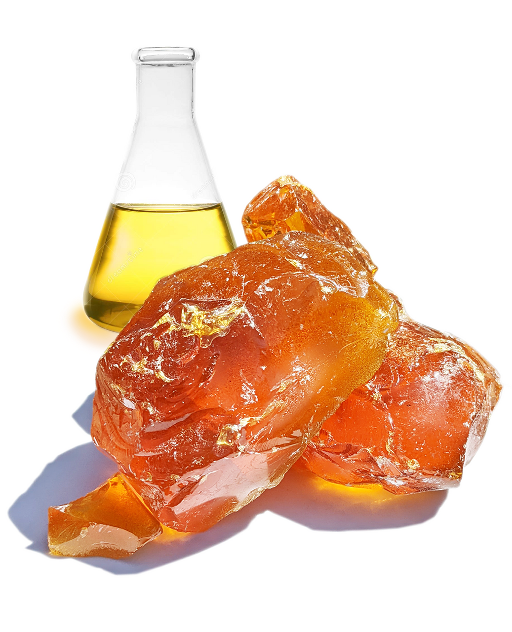 Maleic Resin is a resin derived from rosin, modified with maleic anhydride, and partially esterified with glycerin.