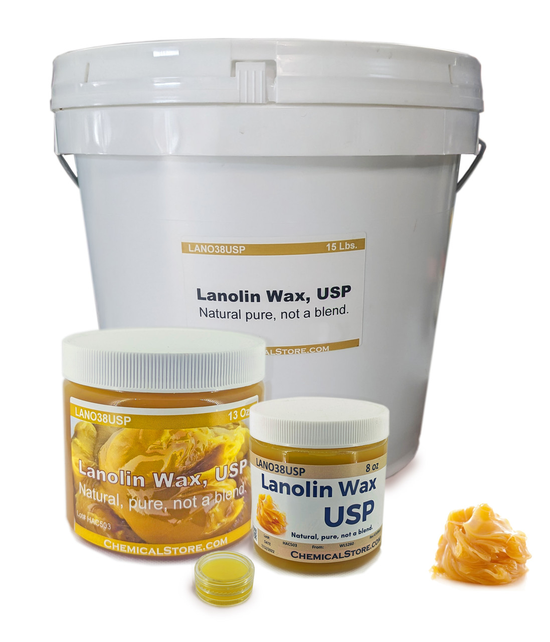Lanolin Wax, USP Grade is a high-quality wax that is derived from lanolin, a natural substance found in sheep's wool. This wax is widely used in the cosmetics and pharmaceutical industries for its emollient and moisturizing properties. It is also used in the production of ointments, creams, and lotions. Our Lanolin Wax, USP Grade is of the highest quality and purity, making it an ideal choice for a wide range of applications.