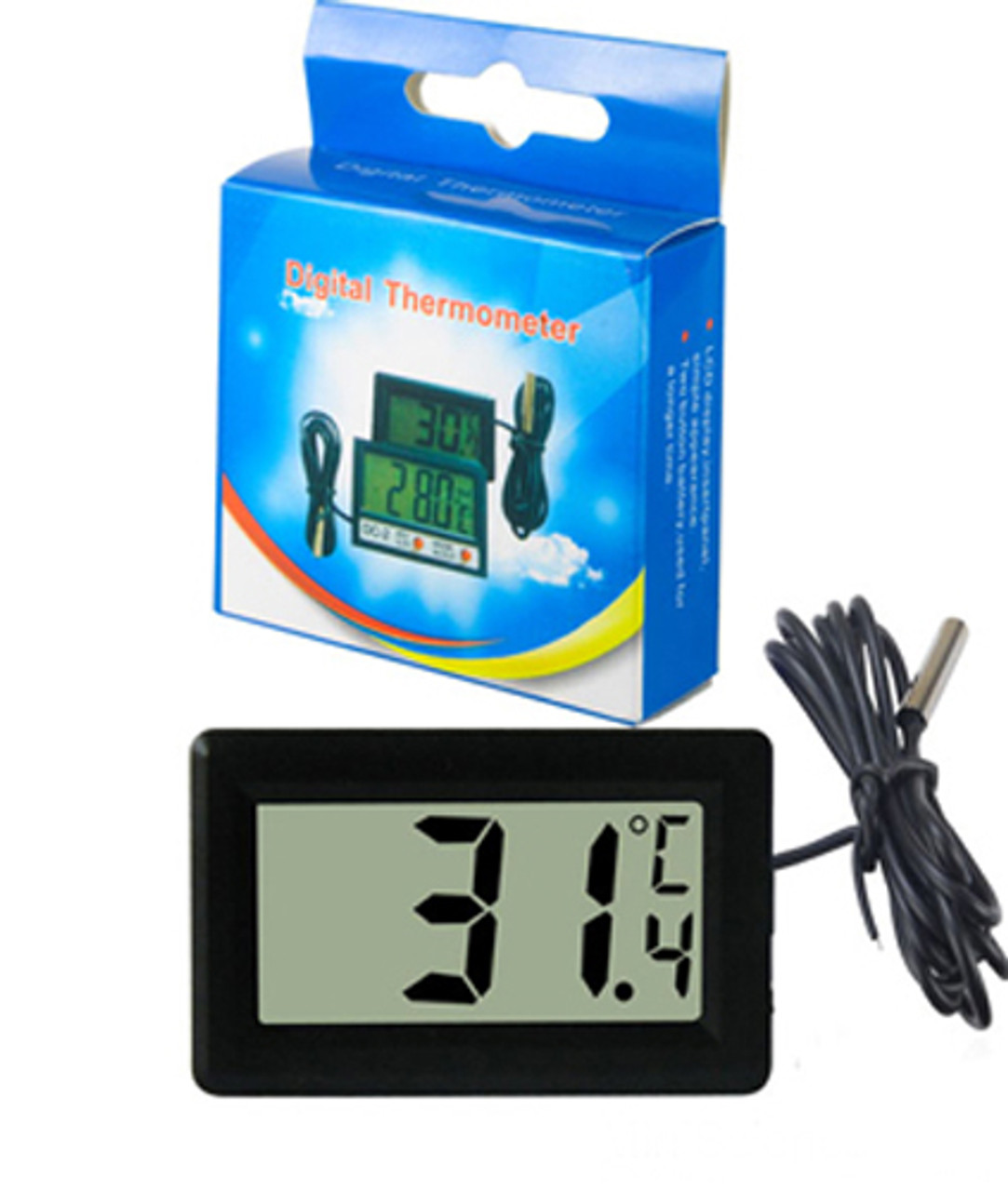 Thermometer with sensor