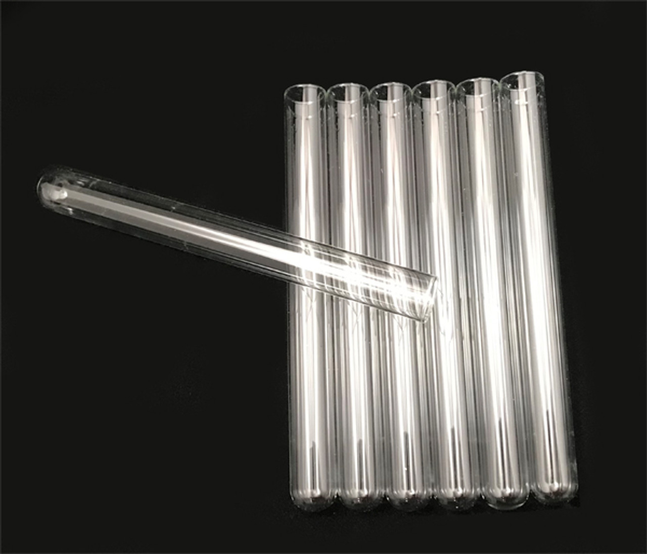 glass test tubes