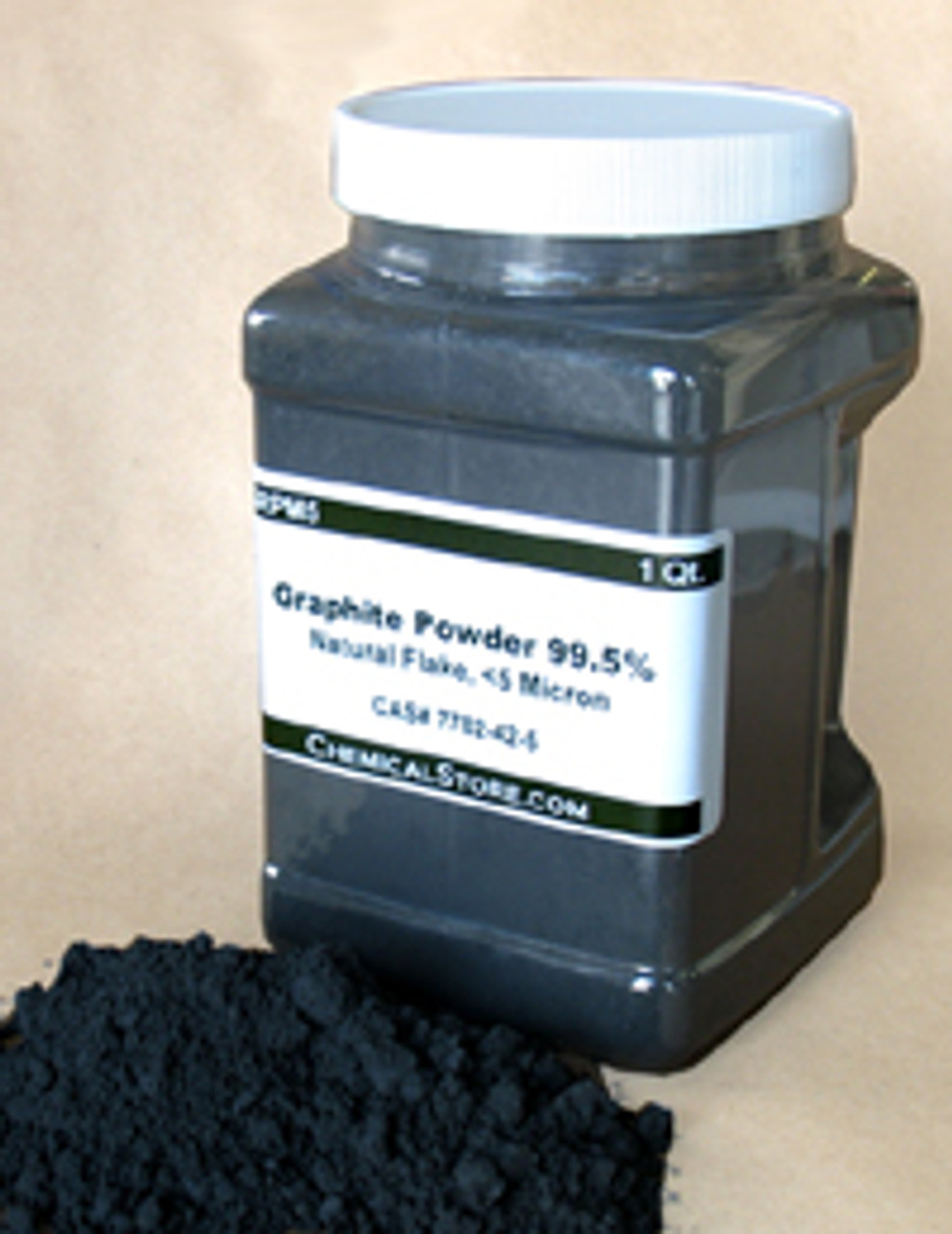 Graphite Powder, Natural, Flake, (Quart Container) 