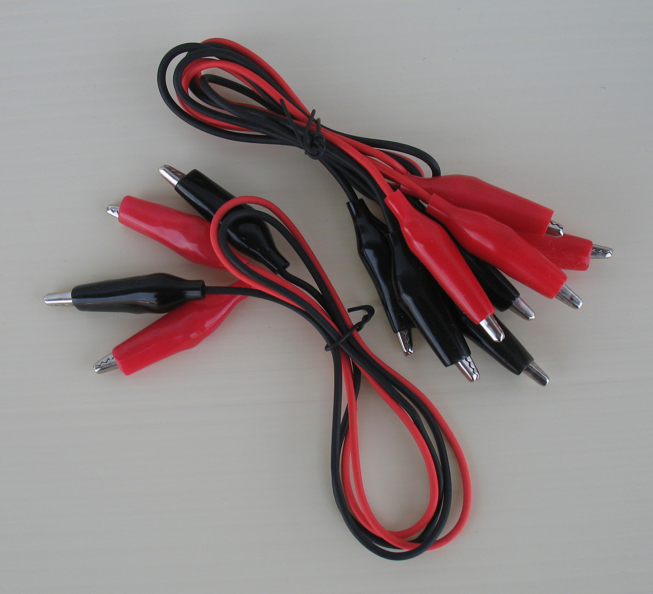 Test lead set, Wires with Alligator Clips, Set of 6