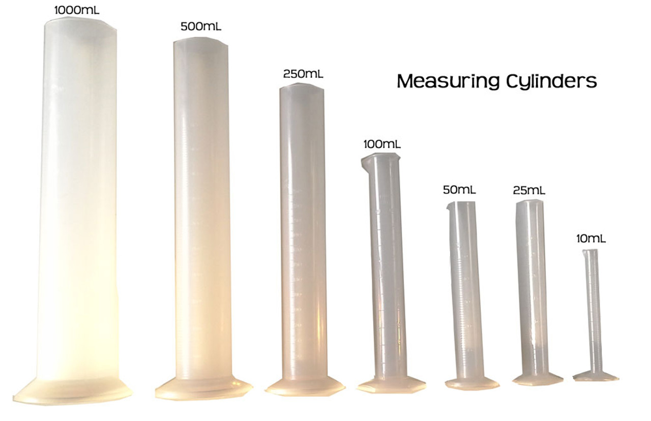 Graduated Measuring Cylinder, 250mL Polypropylene