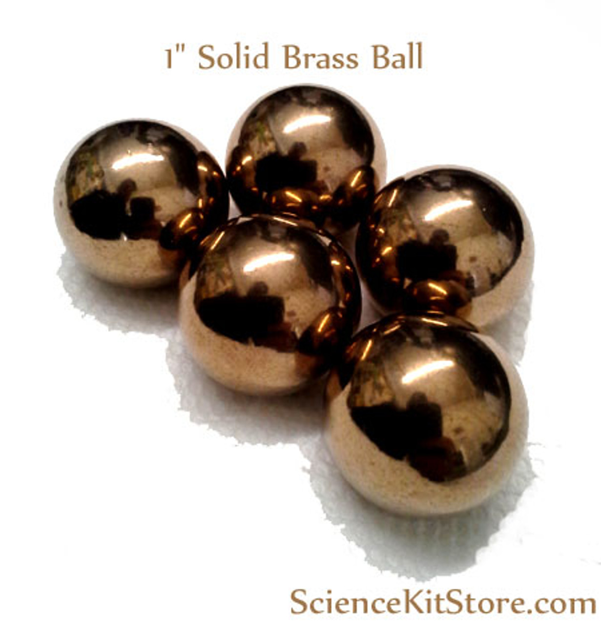 Brass Ball, 1" Solid