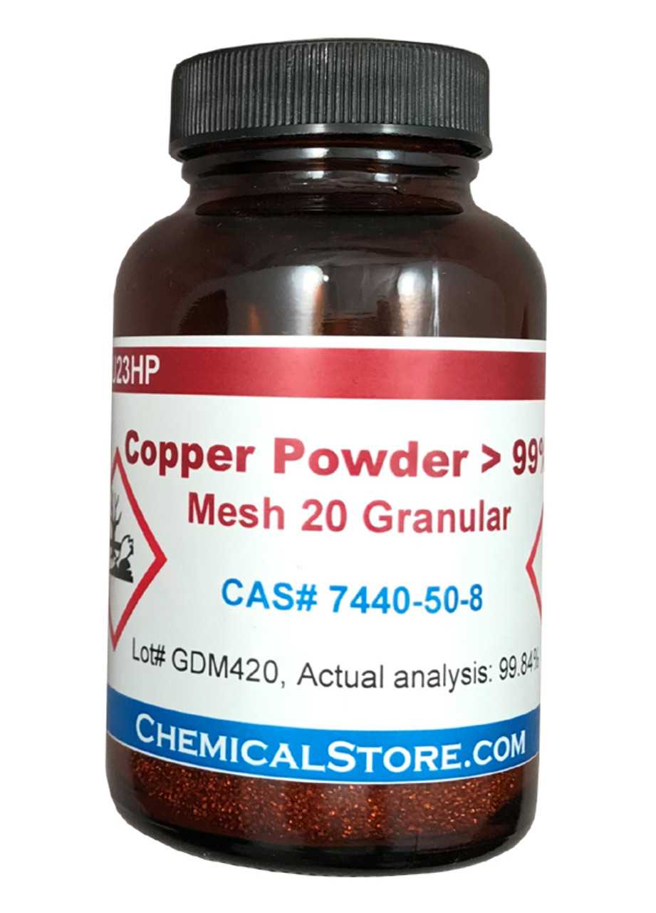 Copper Granules, 20 Mesh