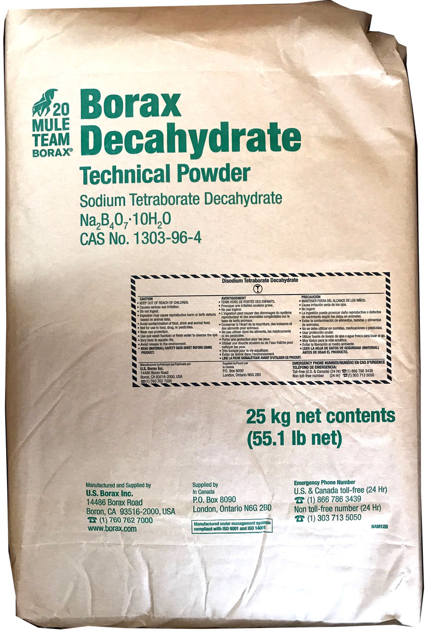 Best Price Borax Powder Anhydrous Cas 1303-96-4 Borax Decahydrate Used As  Fertilizer - Buy Belgium Wholesale Borax Decahydrate $750