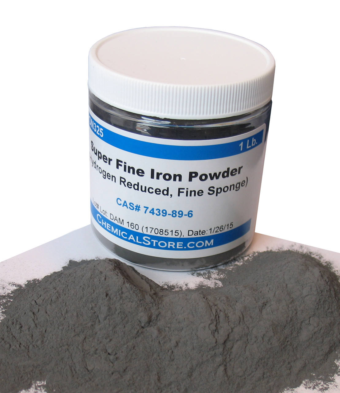 Iron Powder, super fine, Low density