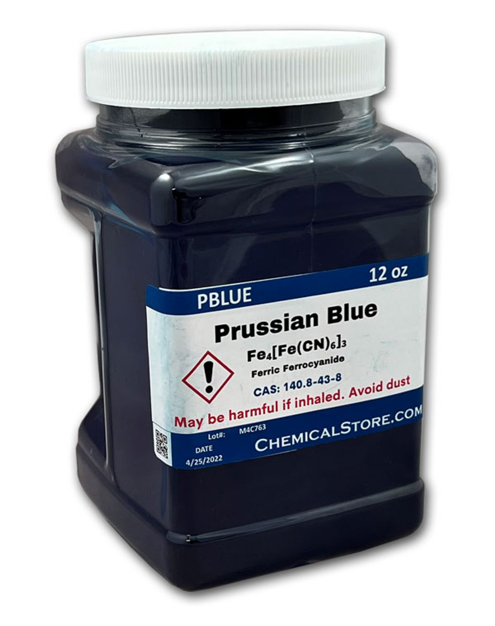 Ferric Ferrocyanide also known as Prussian blue insoluble is a blue pigment for water color, oil painting and printing ink.