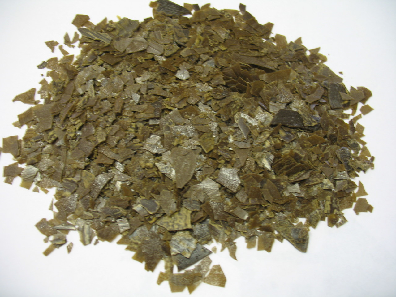 Carnauba Wax Flakes #3, Amber