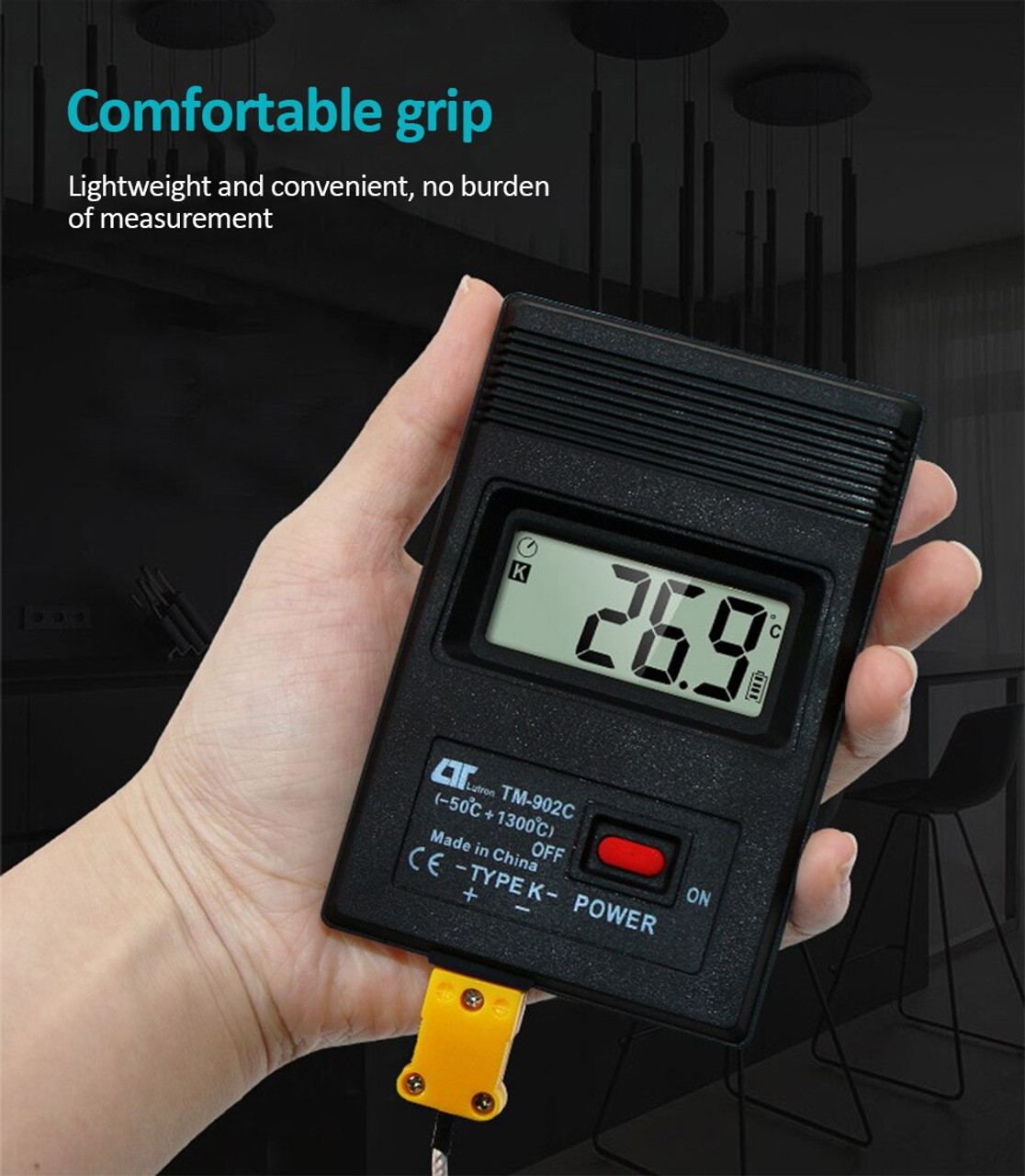 Thermocouple Thermometer (-50C to 1300C) 