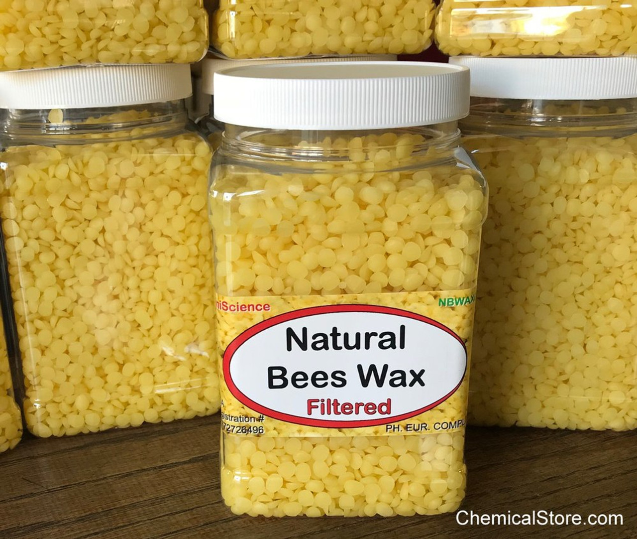 NBWAXG3 Natural Beeswax Pellets