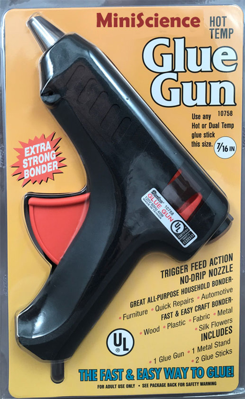 Glue gun, hot temperature
