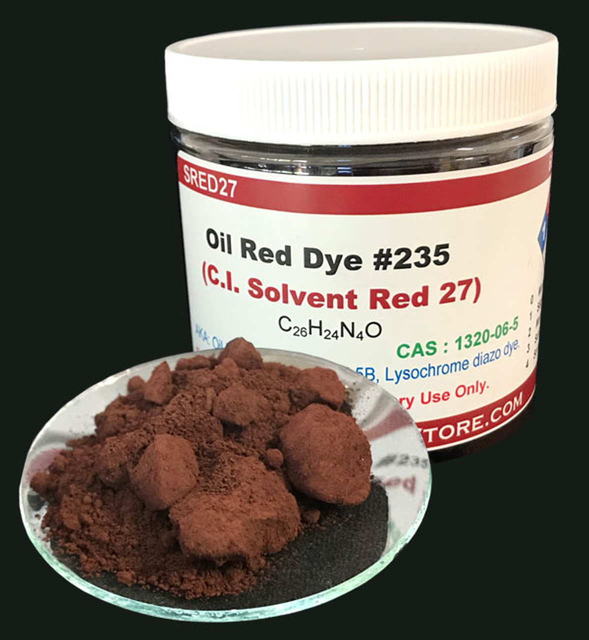 Solvent Red 27, Sudan Red 5B, Sudan Oil Red O, 60 grams
