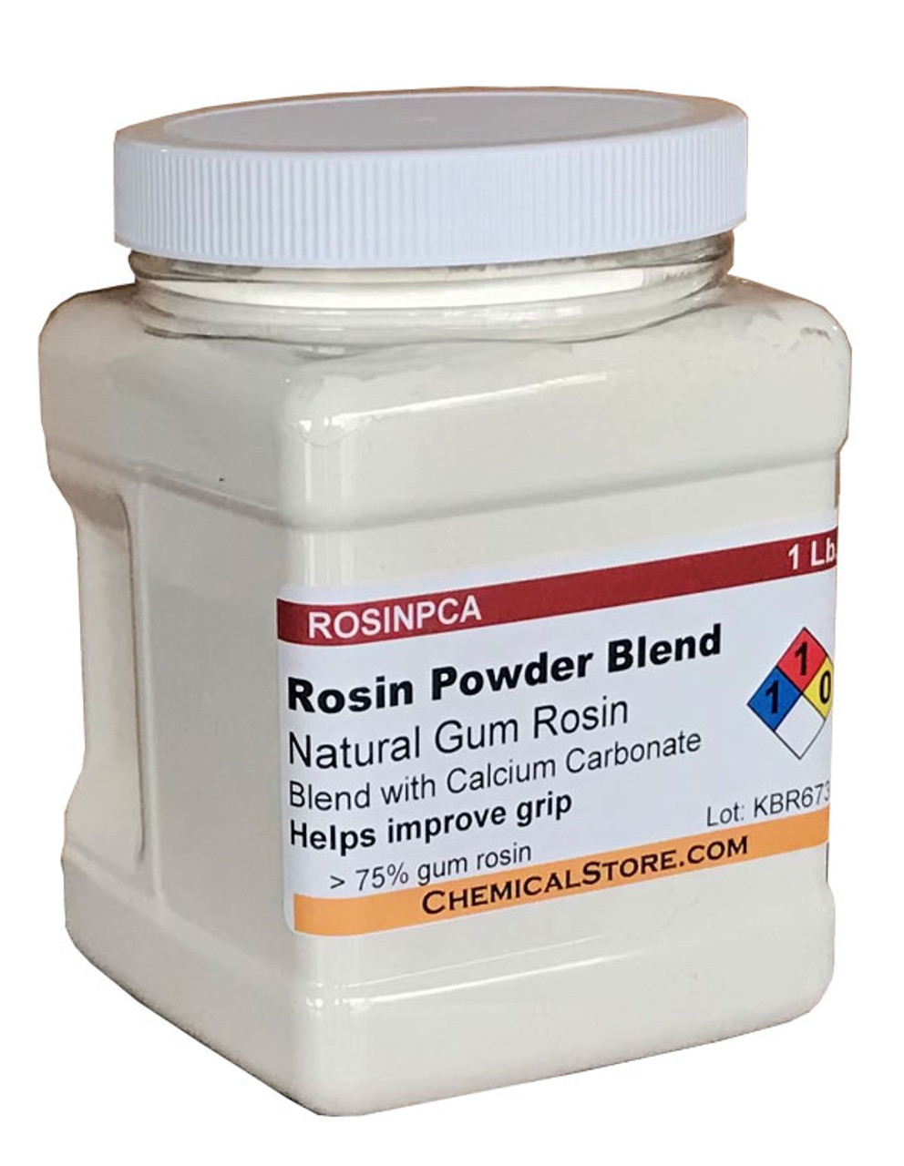 Rosin Powder Blend with Calcium Carbonate